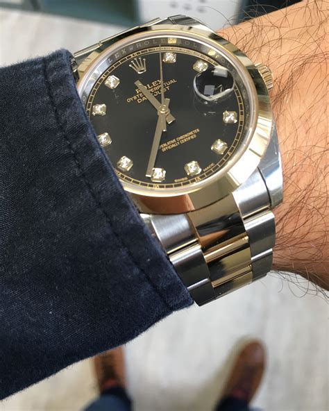 rolex round dial